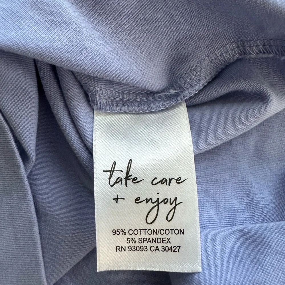 NIC+ZOE Lavender Crew Neck Top - Picture 5 of 5